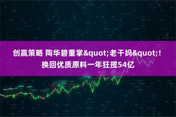 创赢策略 陶华碧重掌"老干妈"! 换回优质原料一年狂揽54亿