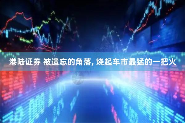 港陆证券 被遗忘的角落, 烧起车市最猛的一把火